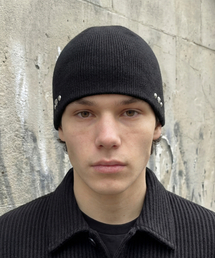 XPIER（エクスピア）の「2ポイントスタッズショートビーニー（ニットキャップ/ビーニー）」