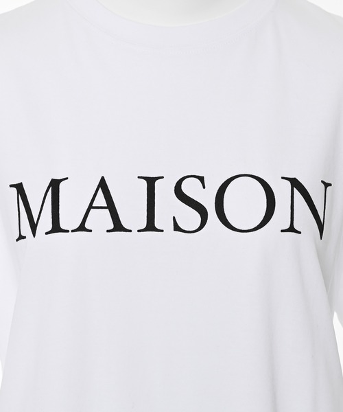 Narcissus(ナルシス)の「メゾンTシャツ(Tシャツ/カットソー・レディース・ブラック/ホワイト・FREE)」の11枚目の写真