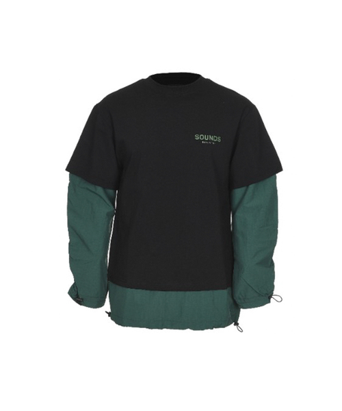 BMUETTE（ビムウィエ）の「オーバーサイズレイヤードウィメンズTシャツ（Tシャツ/カットソー・レディース・ブラック系/ホワイト系その他2/ホワイト/ブラック・X-SMALL/SMALL）」の4枚目の写真
