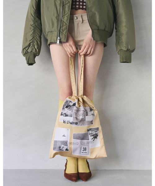 CONTROL FREAK / CTFK(コントロールフリーク)の「CONTROL FREAK / CTFK(コントロールフリーク)Jurnal Photos バッグ(トートバッグ・レディース・ベージュ/グレー・FREE)」の1枚目の写真