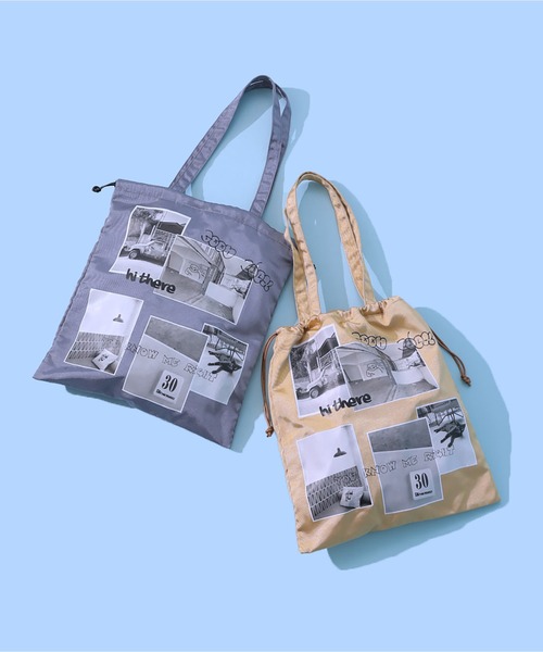 CONTROL FREAK / CTFK(コントロールフリーク)の「CONTROL FREAK / CTFK(コントロールフリーク)Jurnal Photos バッグ(トートバッグ・レディース・ベージュ/グレー・FREE)」の3枚目の写真