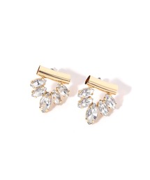 ビジューパイプピアス / 640103