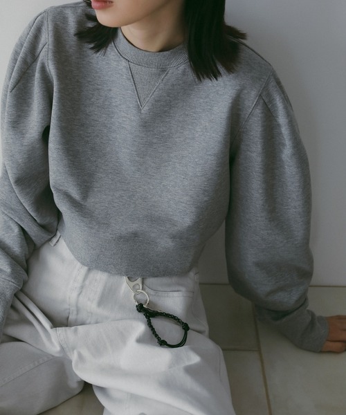 anuke（アンヌーク）の「Bicolor Wide Sweat（スウェット）」 - WEAR