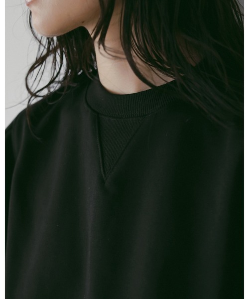 トップス anuke Compact Short Sweat Compact Short Sweat（スウェット）｜anuke（アンヌーク）の
