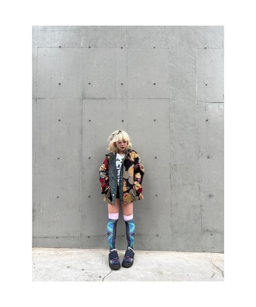 Desigual（デシグアル）の「ミッキーマウス リバーシブル デニムコート / ビッググラフィック（デニムジャケット・メンズ・ブルー・S/M/L/XL）」の14枚目の写真