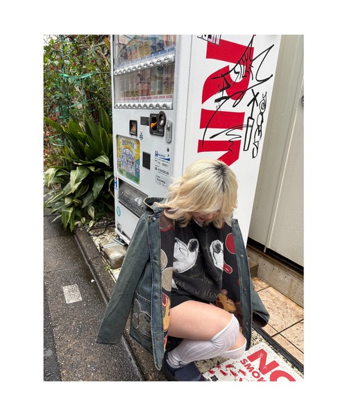 Desigual（デシグアル）の「ミッキーマウス リバーシブル デニムコート / ビッググラフィック（デニムジャケット・メンズ・ブルー・S/M/L/XL）」の22枚目の写真