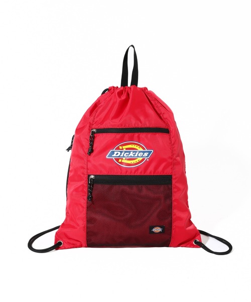 Dickies(ディッキーズ)の「【Dickies】DK ICON LOGO KNAPSACK / ディッキーズ ポリエステル オックス キャンバス ナップサック(バックパック/リュック・メンズ・ブラック/ブルー/チャコールグレー/ホワイト/レッド・FREE)」の5枚目の写真