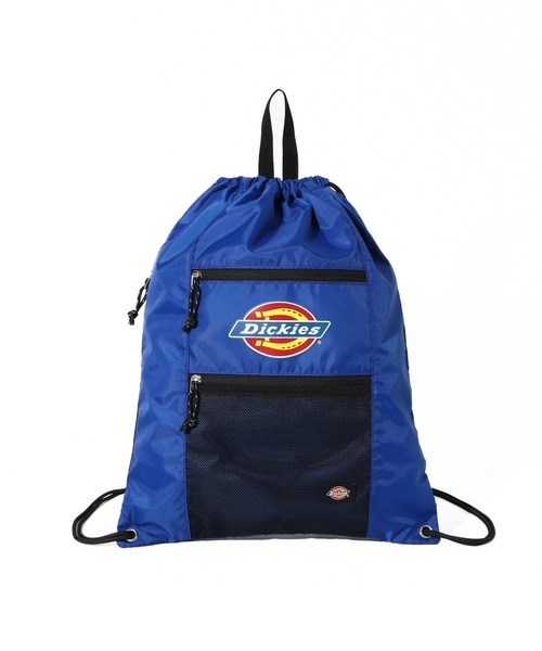 Dickies(ディッキーズ)の「【Dickies】DK ICON LOGO KNAPSACK / ディッキーズ ポリエステル オックス キャンバス ナップサック(バックパック/リュック・メンズ・ブラック/ブルー/チャコールグレー/ホワイト/レッド・FREE)」の4枚目の写真