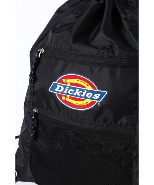 Dickies(ディッキーズ)の「【Dickies】DK ICON LOGO KNAPSACK / ディッキーズ ポリエステル オックス キャンバス ナップサック(バックパック/リュック・メンズ・ブラック/ブルー/チャコールグレー/ホワイト/レッド・FREE)」の11枚目の写真