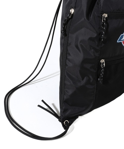 Dickies(ディッキーズ)の「【Dickies】DK ICON LOGO KNAPSACK / ディッキーズ ポリエステル オックス キャンバス ナップサック(バックパック/リュック・メンズ・ブラック/ブルー/チャコールグレー/ホワイト/レッド・FREE)」の14枚目の写真