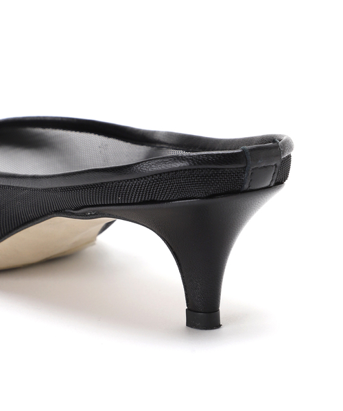 CORSO ROMA，9（コルソローマ）の「《NOBLE別注》CORSO ROMA9/コルソローマ ノーヴェ メッシュミュール（サンダル・レディース・ブラック・36/37/38/39）」の11枚目の写真