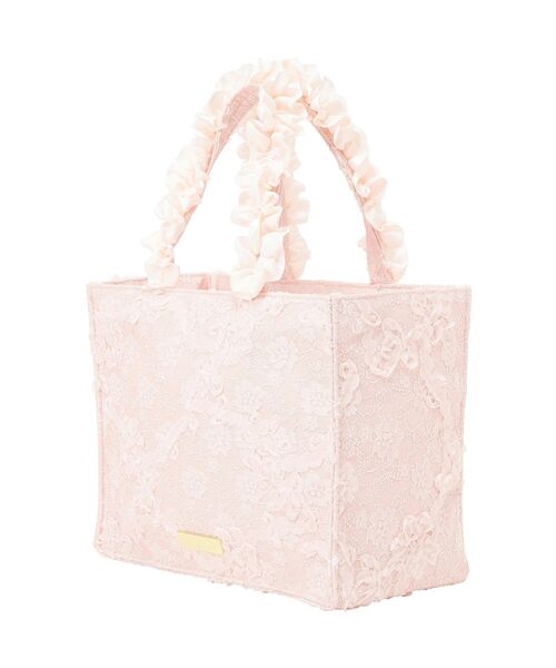 桜フリルハンドルスクエアトートSバッグ（トートバッグ）｜Maison de