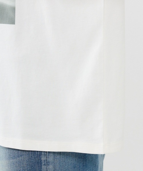 BARNYARDSTORM（バンヤードストーム）の「BARNYARDSTORM / BOOKフォトＴ（Tシャツ/カットソー・レディース・ホワイト/ベージュ・FREE）」の16枚目の写真