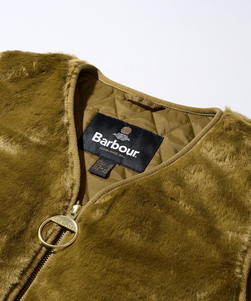 Barbour(バブアー)の「【Barbour】barbour karin faux gilet / LGI0201(ベスト・レディース・ブラック/ブラウン・10/12)」の11枚目の写真
