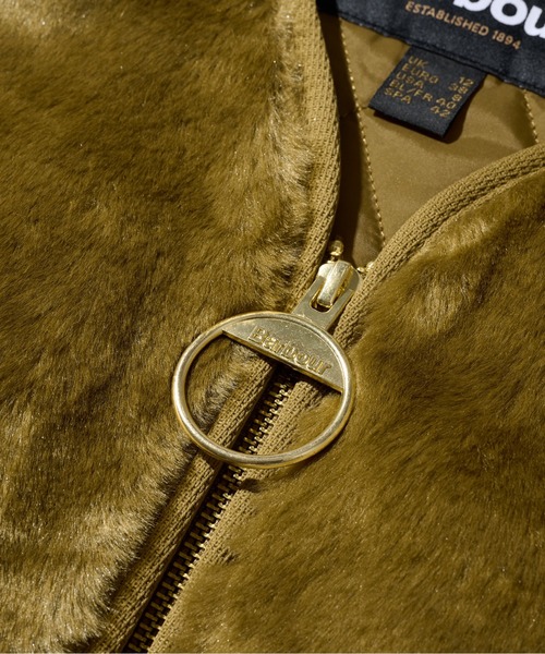 Barbour(バブアー)の「【Barbour】barbour karin faux gilet / LGI0201(ベスト・レディース・ブラック/ブラウン・10/12)」の13枚目の写真