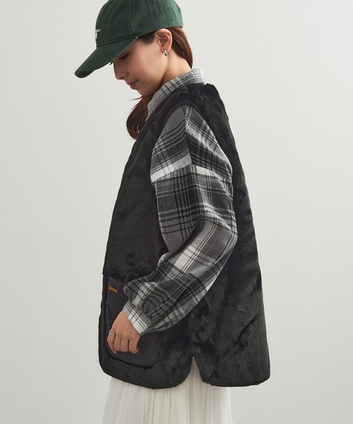 Barbour(バブアー)の「【Barbour】barbour karin faux gilet / LGI0201(ベスト・レディース・ブラック/ブラウン・10/12)」の20枚目の写真