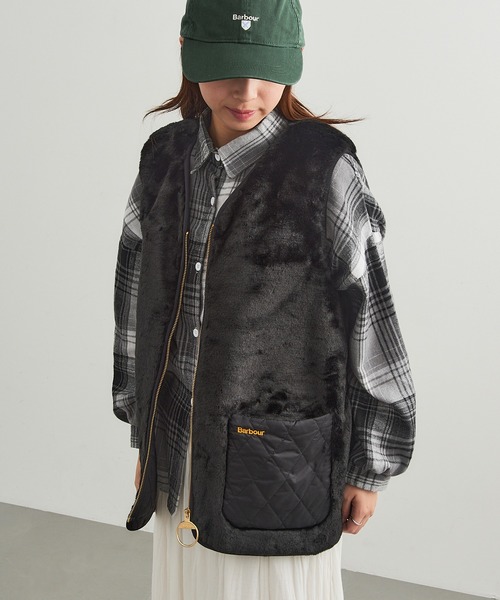 Barbour(バブアー)の「【Barbour】barbour karin faux gilet / LGI0201(ベスト・レディース・ブラック/ブラウン・10/12)」の16枚目の写真