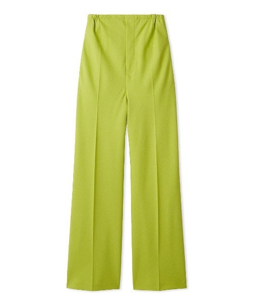 Mila Owen（ミラオーウェン）の「ウエストゴムワイドイージーパンツ（その他パンツ・レディース・ダークブラウン/ライム/モカ/アイボリー・00/1/0）」の4枚目の写真