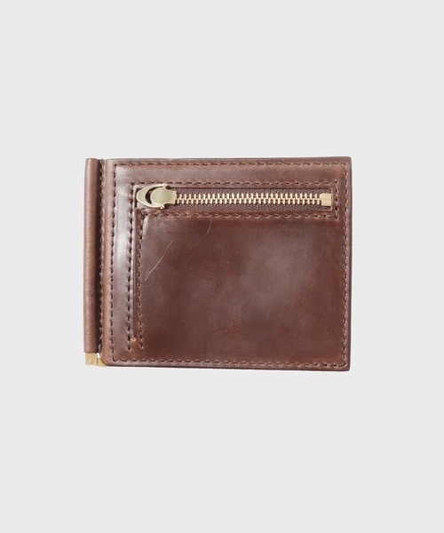 MR.OLIVE HORWEEN CHROMEXCEL LEATHER MONEY CLIP WALLET / ME113H 秋