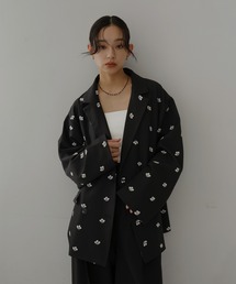 hellam（へラム）の「フラワー刺繍テーラードジャケット（テーラードジャケット）」