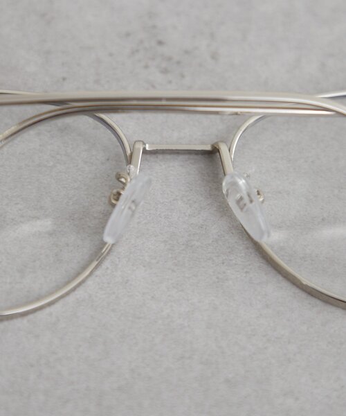 mystic(ミスティック)の「ウェリントンメガネ(メガネ・レディース・シルバー・ONE SIZE)」の8枚目の写真