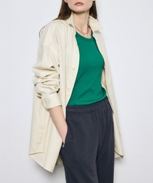 AZUL by moussy（アズールバイマウジー）の「【身長/骨格別着用画像あり】アーバンリラックスコットンシャツ　春服　秋服　羽織　長袖　コットン100（シャツ/ブラウス・レディース）」