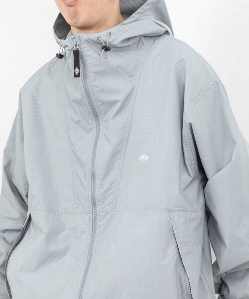 DANTON(ダントン)の「【DANTON/ダントン】DT-A0675SNY HOODED SHORT JACKET 26SS(ブルゾン・メンズ・グレイッシュブルー/ブラック・L/S/M)」の3枚目の写真