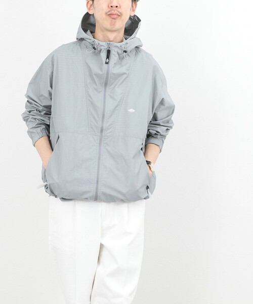 DANTON(ダントン)の「【DANTON/ダントン】DT-A0675SNY HOODED SHORT JACKET 26SS(ブルゾン・メンズ・グレイッシュブルー/ブラック・L/S/M)」の7枚目の写真