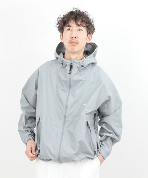 DANTON(ダントン)の「【DANTON/ダントン】DT-A0675SNY HOODED SHORT JACKET 26SS(ブルゾン・メンズ・グレイッシュブルー/ブラック・L/S/M)」の9枚目の写真