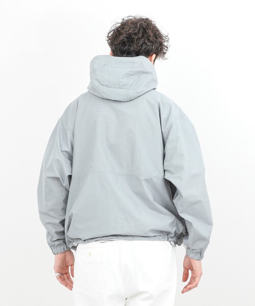 DANTON(ダントン)の「【DANTON/ダントン】DT-A0675SNY HOODED SHORT JACKET 26SS(ブルゾン・メンズ・グレイッシュブルー/ブラック・L/S/M)」の11枚目の写真