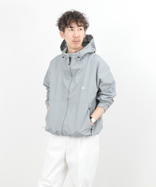 DANTON(ダントン)の「【DANTON/ダントン】DT-A0675SNY HOODED SHORT JACKET 26SS(ブルゾン・メンズ・グレイッシュブルー/ブラック・L/S/M)」の16枚目の写真