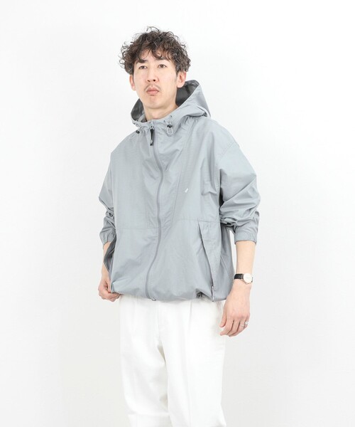 DANTON(ダントン)の「【DANTON/ダントン】DT-A0675SNY HOODED SHORT JACKET 26SS(ブルゾン・メンズ・グレイッシュブルー/ブラック・L/S/M)」の17枚目の写真
