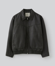 FABREGAT（ファブレガ）の「ダッチヴィンテージブルゾンジャケット（ウォッシュドブラック）（MA-1）」