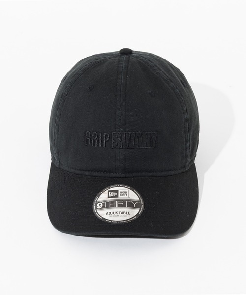 GRIP SWANY（グリップスワニー）の「【15135286】GRIPSWANY×NEWERA  9THIRTY BOX LOGO（キャップ・メンズ・ブラック×ブラック・FREE）」の2枚目の写真