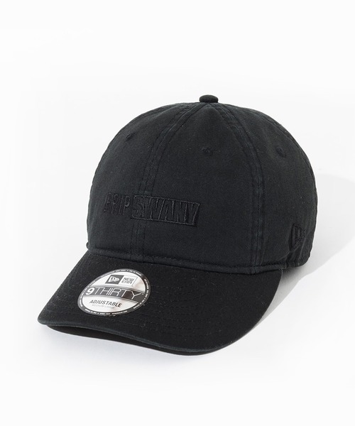 GRIP SWANY（グリップスワニー）の「【15135286】GRIPSWANY×NEWERA  9THIRTY BOX LOGO（キャップ・メンズ・ブラック×ブラック・FREE）」の7枚目の写真