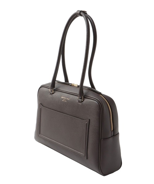 CHRISTIAN VILLA（クリスチャンヴィラ）の「CHRISTIAN VILLA / boston leather bag(ボストンレザーバッグ)（ショルダーバッグ・レディース・アイボリー/ブラウン・FREE）」の6枚目の写真