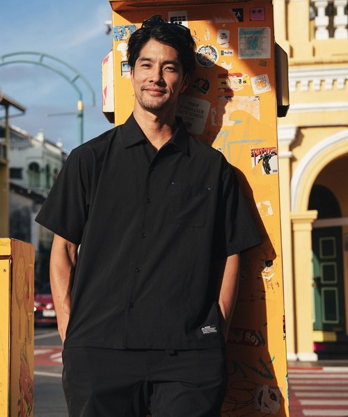 REEF(リーフ)の「REEF BAJA DRY SHIRTS 半袖シャツ / 別売りセットアップ対応【2026年春夏モデル】/リーフストレッチシャツ(シャツ/ブラウス・メンズ・ブラック/カーキ・X-LARGE/LARGE/MEDIUM/SMALL)」の4枚目の写真