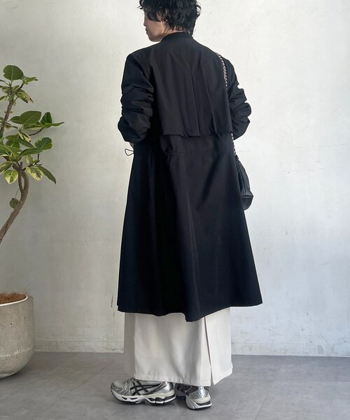 un dix cors（アンディコール）の「ウエストドロストコート（その他アウター・レディース・ベージュ/ミント/ブラック・FREE）」の11枚目の写真