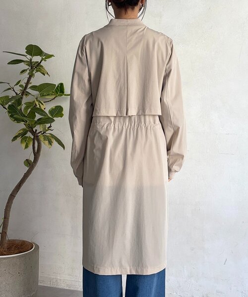 un dix cors（アンディコール）の「ウエストドロストコート（その他アウター・レディース・ベージュ/ミント/ブラック・FREE）」の20枚目の写真