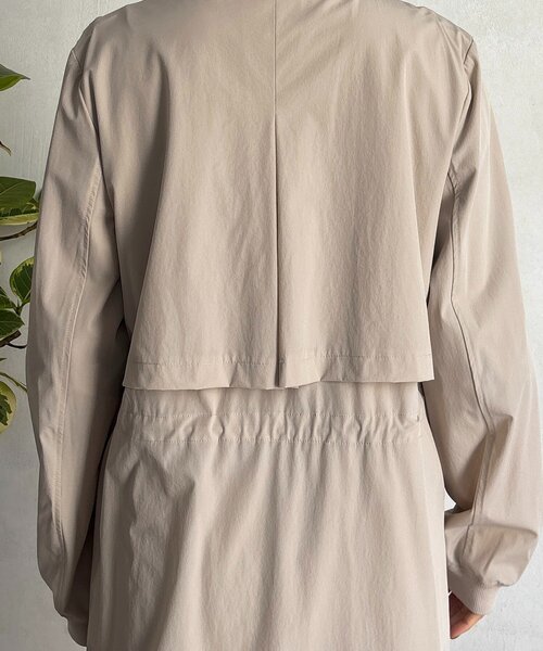 un dix cors（アンディコール）の「ウエストドロストコート（その他アウター・レディース・ベージュ/ミント/ブラック・FREE）」の21枚目の写真