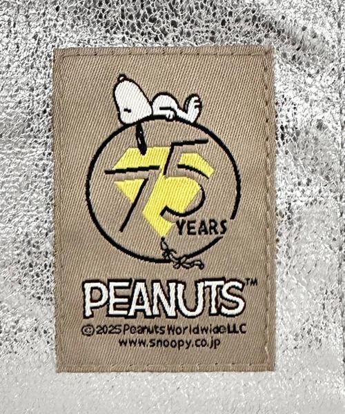 ROOTOTE(ルートート)の「ROOTOTE ルートート IP.A4w.メタリック.Peanuts-0Q(トートバッグ・レディース・シルバー/ブラック・FREE)」の5枚目の写真