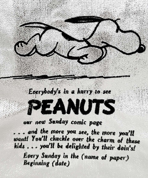 ROOTOTE(ルートート)の「ROOTOTE ルートート IP.A4w.メタリック.Peanuts-0Q(トートバッグ・レディース・シルバー/ブラック・FREE)」の11枚目の写真