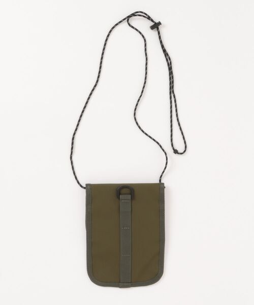 Gramicci（グラミチ）の「【GRAMICCI(グラミチ) 】CORDURA NECK POUCH（ショルダーバッグ・メンズ・オリーブ/ブラック・FREE）」の6枚目の写真