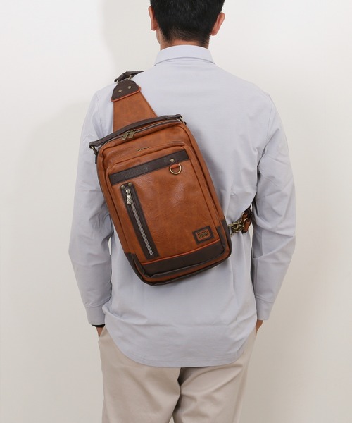 Lee（リー）の「Lee 2WAYボディバッグ（ボディバッグ/ウエストポーチ・メンズ・ブラック/グレー/キャメル/ネイビー・FREE）」の10枚目の写真