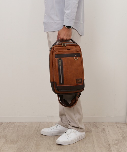 Lee（リー）の「Lee 2WAYボディバッグ（ボディバッグ/ウエストポーチ・メンズ・ブラック/グレー/キャメル/ネイビー・FREE）」の11枚目の写真