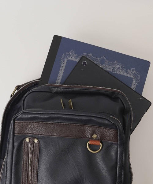 Lee（リー）の「Lee 2WAYボディバッグ（ボディバッグ/ウエストポーチ・メンズ・ブラック/グレー/キャメル/ネイビー・FREE）」の13枚目の写真