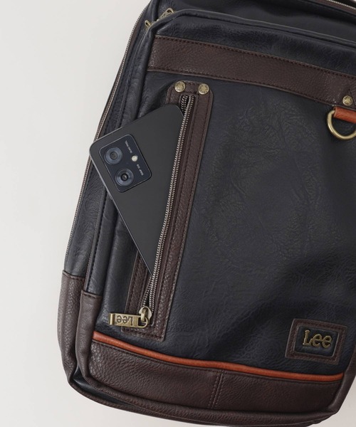 Lee（リー）の「Lee 2WAYボディバッグ（ボディバッグ/ウエストポーチ・メンズ・ブラック/グレー/キャメル/ネイビー・FREE）」の14枚目の写真