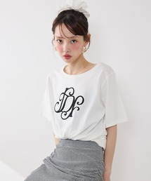 rienda | 【森香澄さん着用】RDロゴTシャツ　春服　夏服(Tシャツ/カットソー)