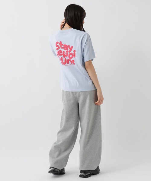 repipi armario（レピピ アルマリオ）の「【3デザイン8カラー】最強きゃわTee【綿100%】（Tシャツ/カットソー・キッズ・ホワイト系1/サックスブルー/グレー/ホワイト系4/ホワイト/ホワイト系7/スミクロ/イエロー・SMALL/MEDIUM/LARGE）」の9枚目の写真