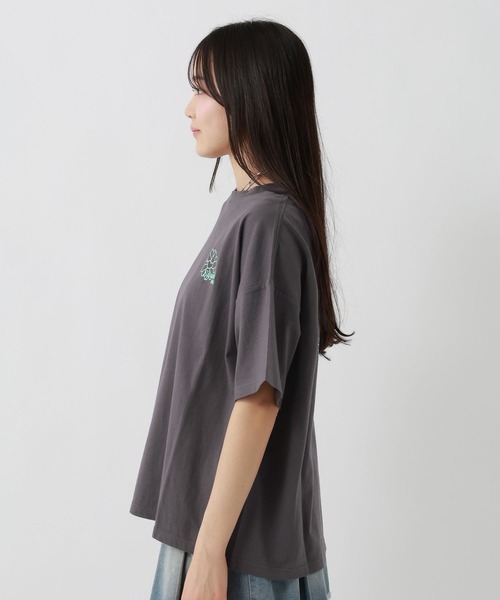 repipi armario（レピピ アルマリオ）の「【3デザイン8カラー】最強きゃわTee【綿100%】（Tシャツ/カットソー・キッズ・ホワイト系1/サックスブルー/グレー/ホワイト系4/ホワイト/ホワイト系7/スミクロ/イエロー・SMALL/MEDIUM/LARGE）」の18枚目の写真